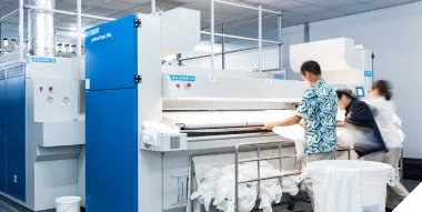 commercial central laundry services